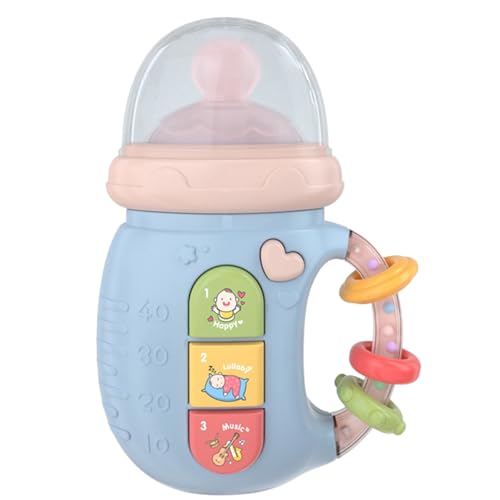 Toyvian Elektronisches Musik und Licht Bilingual Motorikfördernd Sicherer Fördert Hand Augen koordination Geeignet für Neugeborene Lernspielzeug und Geschenk von Toyvian