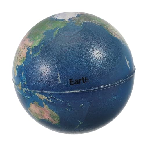 Toyvian Erdmodell lernspielzeug Globen für Erwachsene Kleiner Weltkugel zum Lernen für Mini-Erde Landbälle Mini- -Partygeschenk Stressball mit Erdmuster Schwamm von Toyvian