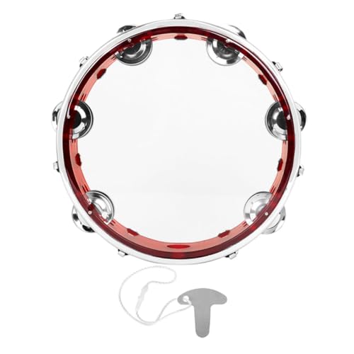 Toyvian Ergonomisches Handtrommel Tamburin für Selbststimmende Handtrommel aus Hochwertigem Material Tragbar für Musikunterricht Partys und Konzerte Rotes Design Toyvian Ergonomisches Handtrommel Tamburin für Selbststimmende Handtrommel aus Hochwertigem Material Tragbar für Musikunterricht Partys und Konzerte Rotes Design von Toyvian