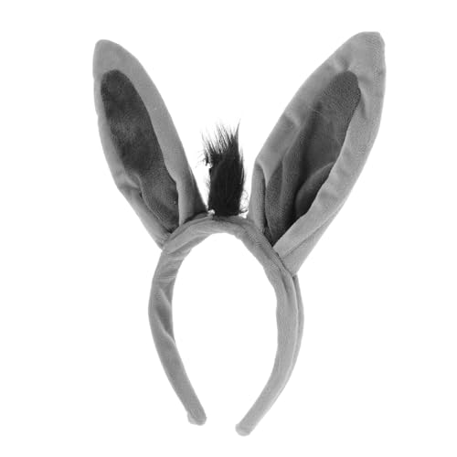 Toyvian Eselkostüm-stirnband Tierohren-kopfbedeckung Für Partys Cosplay-stirnband Toyvian Eselkostüm-stirnband Tierohren-kopfbedeckung Für Partys Cosplay-stirnband von Toyvian