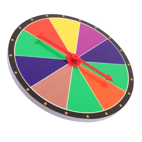 Toyvian Anpassbares Preisrad 20 cm Großes Rotierendes Rad Für Karneval Partys Und Lernspiele Toyvian Anpassbares Preisrad 20 cm Großes Rotierendes Rad Für Karneval Partys Und Lernspiele von Toyvian