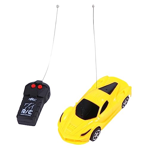 Toyvian Ferngesteuertes Spielzeugauto Automodellspielzeug Rc Für Jungen Autospielzeug Fahrzeugmodell Aus Kunststoff Hohes Rc-Auto Fahrzeugmodell Rc Auto Für Plastik Yellow von Toyvian