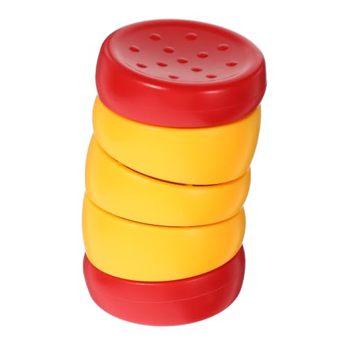Toyvian Fidget Büro Stress Würfel mit Material Fingerrotation Lustiges Unterhaltungsspielzeug für Erwachsene Freizeit und Stressabbau von Toyvian