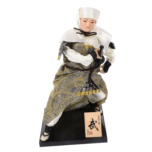 Toyvian -Figur Film kleine Puppen -Puppenfigur Puppenbett Ninja handwerkskunst -Puppenhandwerk traditionelle japanische Puppe -Dekoration Wohndekoration Abs Toyvian -Figur Film kleine Puppen -Puppenfigur Puppenbett Ninja handwerkskunst -Puppenhandwerk traditionelle japanische Puppe -Dekoration Wohndekoration Abs von Toyvian