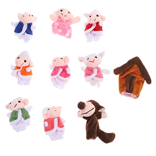 Toyvian Story Puppet – Lamm- Und Fingerspielzeug Plüsch Sicher Für Alle Kinder Ideal Zum Spielen Zu Hause Oder in Der Schule Toyvian Story Puppet – Lamm- Und Fingerspielzeug Plüsch Sicher Für Alle Kinder Ideal Zum Spielen Zu Hause Oder in Der Schule von Toyvian