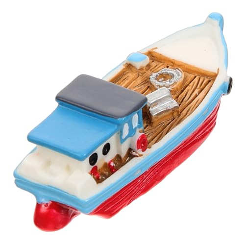 Toyvian Fischerbootverzierungen Mini-Segelboot-Modell Miniatur-Landschaftsbauboot Puppenhausboot partydeko Einschulung Geburtstagsgeschenk Miniaturboote Miniatur-Bootsfigur Harz Toyvian Fischerbootverzierungen Mini-Segelboot-Modell Miniatur-Landschaftsbauboot Puppenhausboot partydeko Einschulung Geburtstagsgeschenk Miniaturboote Miniatur-Bootsfigur Harz von Toyvian