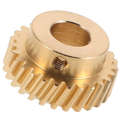 Toyvian Flachzahnkupfergeräte Rc-car-ausrüstung Rc-Auto-motorgetriebe Schneckengetriebe Aus Kupfer Ritzel Metall Golden von Toyvian