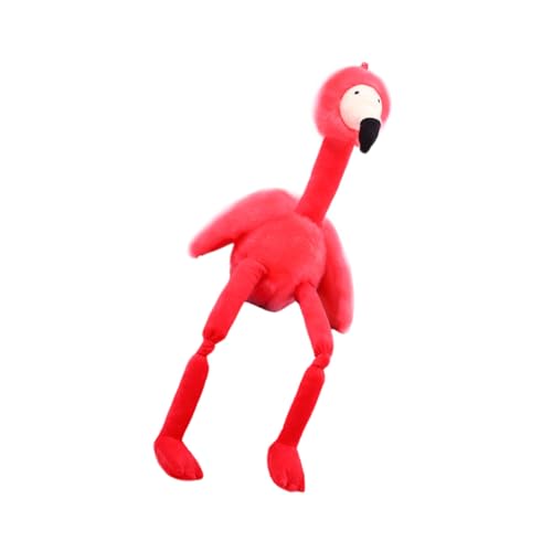 Toyvian Flamingo-Puppe Flamingo Kuscheltier Kinderspielzeug Spielzeug für Jugendliche Mädchen Flauschige Kuscheltiere Plüschtier Spielzeuge Plüschflamingo Babyspielzeug Füllung schmücken von Toyvian