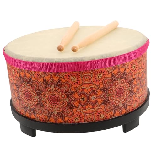 Toyvian Floor Tom Holzschlagzeug mit Drumsticks Langlebiges Leichtes Orff Percussion Instrument für Vorschule Pädagogisches Musikinstrument für Innen und Außenbereich Toyvian Floor Tom Holzschlagzeug mit Drumsticks Langlebiges Leichtes Orff Percussion Instrument für Vorschule Pädagogisches Musikinstrument für Innen und Außenbereich von Toyvian