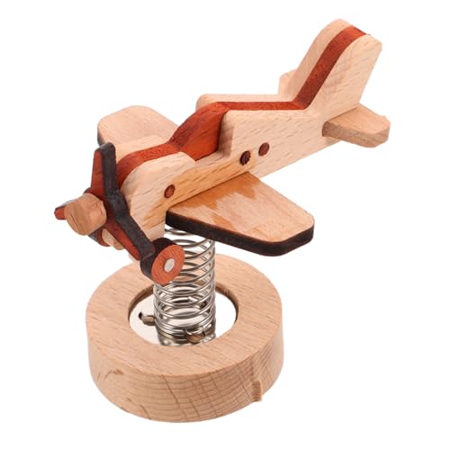 Toyvian Flugzeugmodell Mit Federschaukel: DIY-holzbastelset, Miniaturflugzeug, Auto-armaturenbrett-Ornament, Familienhandwerk, Flugzeug, Segelflugzeug, Doppeldecker, Bauspielzeug Toyvian Flugzeugmodell Mit Federschaukel: DIY-holzbastelset, Miniaturflugzeug, Auto-armaturenbrett-Ornament, Familienhandwerk, Flugzeug, Segelflugzeug, Doppeldecker, Bauspielzeug von Toyvian