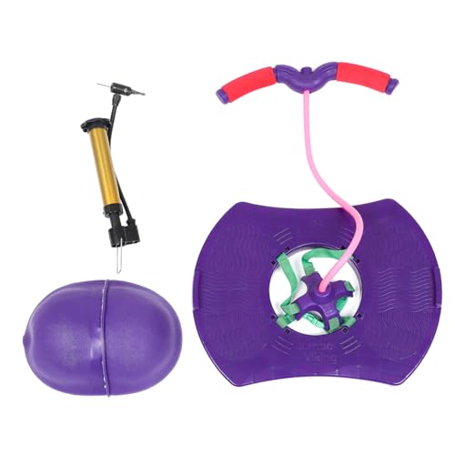 Toyvian Flummi Kinderspielzeug sportspiele für Kinder Hüpfball Spielzeuge Fitnessgeräte ermutigen Hüpfender Ball Balance-Ball Trichter Sprungball PVC Violett von Toyvian