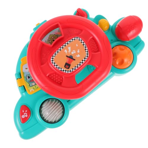 Toyvian Frühes Bildungsspielzeug interaktives puppenwagen Lichtspielzeug zabawki stymulujące rozwój Fahrsimulationsspielzeug Lenkrad Kinderlenkrad Plastik Toyvian Frühes Bildungsspielzeug interaktives puppenwagen Lichtspielzeug zabawki stymulujące rozwój Fahrsimulationsspielzeug Lenkrad Kinderlenkrad Plastik von Toyvian