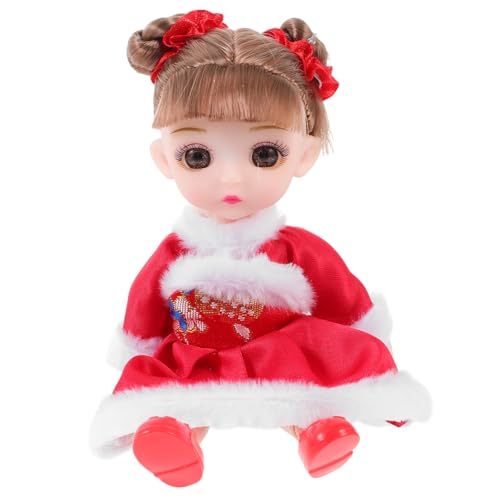 Toyvian Festliche Puppe Mit Niedlichem Design Simulationspuppe Für Junge Mädchen Für Fantasievolles Spiel Erlernen Von Anziehfähigkeiten Als Zur Feier des Frühlingsfestes Toyvian Festliche Puppe Mit Niedlichem Design Simulationspuppe Für Junge Mädchen Für Fantasievolles Spiel Erlernen Von Anziehfähigkeiten Als Zur Feier des Frühlingsfestes von Toyvian