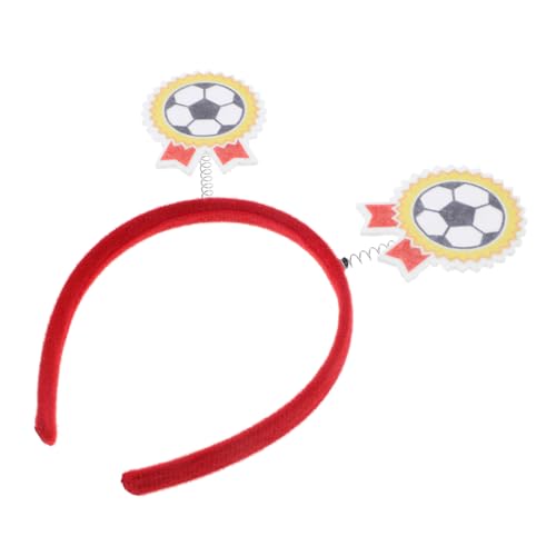 Toyvian Fußball Stirnband mit Einzigartigem Fußballmuster für Sportveranstaltungen Partys Stylisches Haarband für Männer Frauen Party Zubehör für Fußballfans Toyvian Fußball Stirnband mit Einzigartigem Fußballmuster für Sportveranstaltungen Partys Stylisches Haarband für Männer Frauen Party Zubehör für Fußballfans von Toyvian