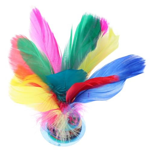 Toyvian Fußsport- Für Draußen Sportspielzeug Federball Treten Federbälle Für Unterhaltungsspiele Winddichtes Badminton Federbälle Badminton Sportbedarf Gänsefedern Colorful Toyvian Fußsport- Für Draußen Sportspielzeug Federball Treten Federbälle Für Unterhaltungsspiele Winddichtes Badminton Federbälle Badminton Sportbedarf Gänsefedern Colorful von Toyvian