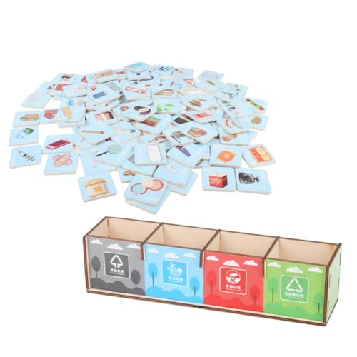 Toyvian Garbage Sorting Kreatives Lernspiel für Bunten Figuren und Langlebigem Material zur Spielerischen Mülltrennung der Umweltbewusstseinsentwicklung Toyvian Garbage Sorting Kreatives Lernspiel für Bunten Figuren und Langlebigem Material zur Spielerischen Mülltrennung der Umweltbewusstseinsentwicklung von Toyvian