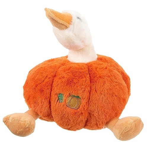 Toyvian Gefüllte Kürbis Ente Plüschtier Süße Stofftier für Dekoration für Bett Sofa und Einzigartiges für Halloween Toyvian Gefüllte Kürbis Ente Plüschtier Süße Stofftier für Dekoration für Bett Sofa und Einzigartiges für Halloween von Toyvian