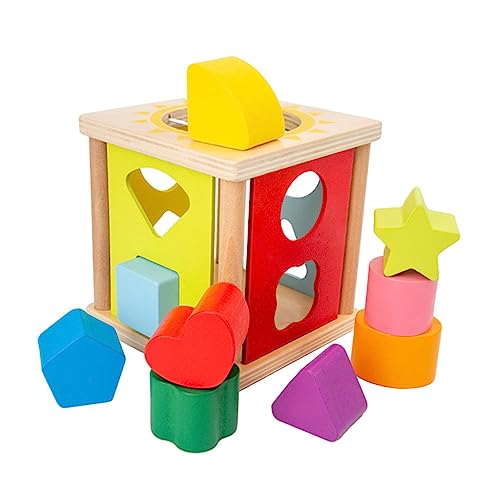 Toyvian Geometrisches Für Intellektuelles Lernspielzeug Für Vorschule Und Frühpädagogik Kognitive Entwicklung Mit Verschiedenen Formen Und Farben Toyvian Geometrisches Für Intellektuelles Lernspielzeug Für Vorschule Und Frühpädagogik Kognitive Entwicklung Mit Verschiedenen Formen Und Farben von Toyvian