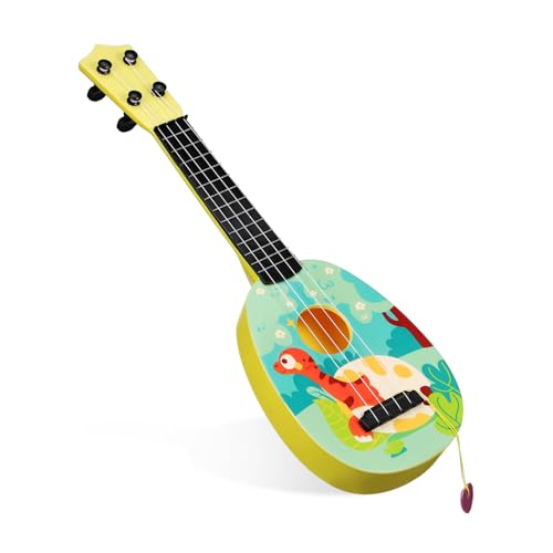Toyvian Mini-Ukulele-Gitarre Für Kinder Lernspielzeug Für Anfänger Kompakte Größe Sicheres Kunststoffmaterial Entwicklung Motorischer Fähigkeiten Toyvian Mini-Ukulele-Gitarre Für Kinder Lernspielzeug Für Anfänger Kompakte Größe Sicheres Kunststoffmaterial Entwicklung Motorischer Fähigkeiten von Toyvian