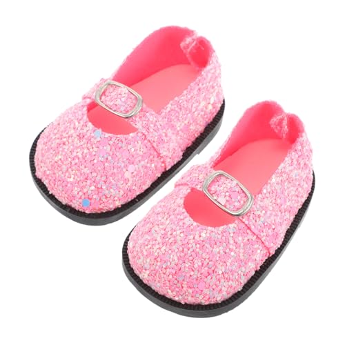 Toyvian Glänzende Puppenschuhe mit Pailletten Miniatur Strapazierfähige Vielseitige Puppen Accessoires für Puppen Elegante Tiny Doll Shoes für Kostüme und Spielspaß Toyvian Glänzende Puppenschuhe mit Pailletten Miniatur Strapazierfähige Vielseitige Puppen Accessoires für Puppen Elegante Tiny Doll Shoes für Kostüme und Spielspaß von Toyvian