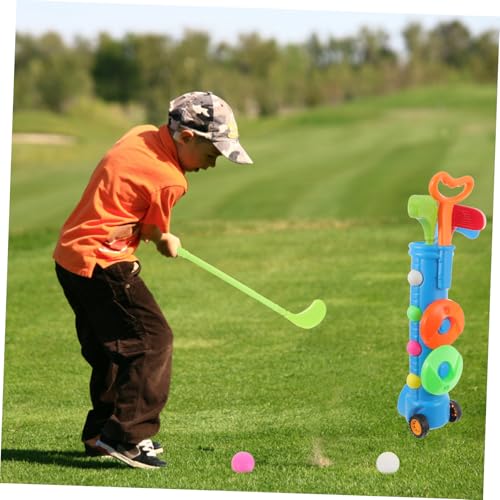 Toyvian Golfset Outdoor Kunststoff Golfclubs Leicht Tragbar Fördert Koordination Hand fuß Spiele für Jungen Mädchen Garten Minigolf Training Toyvian Golfset Outdoor Kunststoff Golfclubs Leicht Tragbar Fördert Koordination Hand fuß Spiele für Jungen Mädchen Garten Minigolf Training von Toyvian
