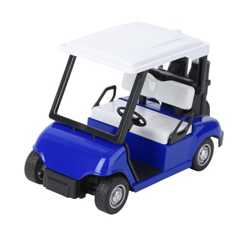 Toyvian Golfwagenmodell Golfwagenspielzeug für Szene Karren Der-Cast-Golfwagen Golftrolleys klein Miniaturgolfbuggy Golfwagen Die Besetzung Kinderspielzeuggolfwagen Legierung Blau von Toyvian