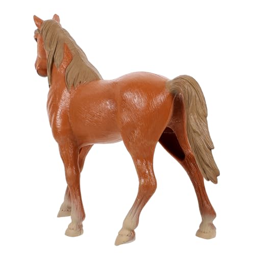 Toyvian Realistische Pferdestatue Aus Kunststoff – Miniatur-pferdespielzeug Für Garten- Und Heimdekorationen Toyvian Realistische Pferdestatue Aus Kunststoff – Miniatur-pferdespielzeug Für Garten- Und Heimdekorationen von Toyvian