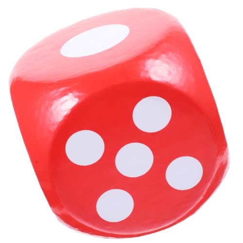 Toyvian Großer Schaumstoffwürfel Weiche Würfel für Spiele und Unterricht für Klassenzimmer Partys und Veranstaltungen Leise und Leicht zu Handhaben von Toyvian
