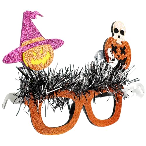 Toyvian Halloween Brille für Erwachsene Lustige Fotorequisiten für Halloween Feiern Leicht und Bequem für Kostümpartys und Festlichkeiten von Toyvian