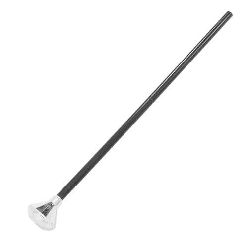 Toyvian Halloween Cosplay mit Diamant Design Silberner Gehstock für Kostümparty für Maskerade Bühnenaufführungen und Themenfeste von Toyvian