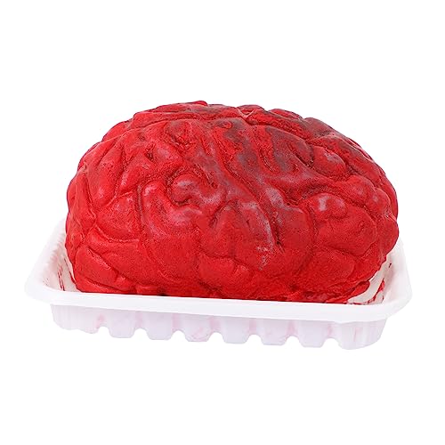 Toyvian Halloween Gehirnmodell Deko Gruselige Fast Food Box für Spukhaus Party Halloween Horror Requisite zur Schaurigen Dekoration und Einzigartigen Toyvian Halloween Gehirnmodell Deko Gruselige Fast Food Box für Spukhaus Party Halloween Horror Requisite zur Schaurigen Dekoration und Einzigartigen von Toyvian