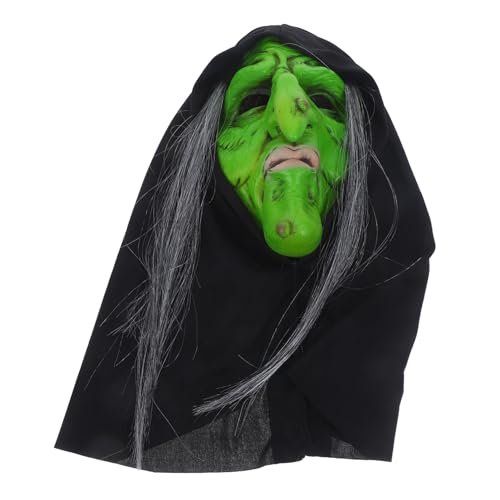 Toyvian Halloween Deko Gruselig Gruselige Halloween Hexenmaske Für Cosplay Und Partys Horrormaske Für Maskeraden Spooky Masken Für Und Erwachsene Grüne Farbe Party Deko Halloween Toyvian Halloween Deko Gruselig Gruselige Halloween Hexenmaske Für Cosplay Und Partys Horrormaske Für Maskeraden Spooky Masken Für Und Erwachsene Grüne Farbe Party Deko Halloween von Toyvian