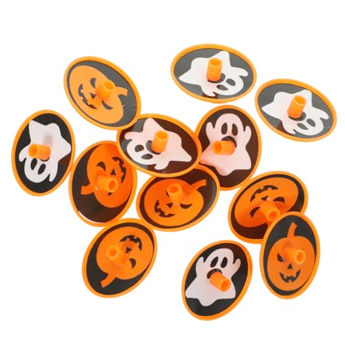 Toyvian Kreiselspielzeug Für Junge Mädchen Aus Kunststoff Mit Halloween-Motiven Robust Und Bruchfest Klein Und Tragbar Als Partygeschenk Oder Halloween-Dekoration von Toyvian