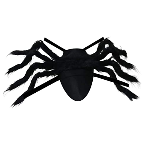Toyvian Halloween Haustier Spinnen Geschirr Verstellbar Lustiges Cosplay Kostüm für Welpen und Katzen Halloween Party Dekoration Bequemes Spider Harness für Kleine bis Mittlere Haustiere von Toyvian