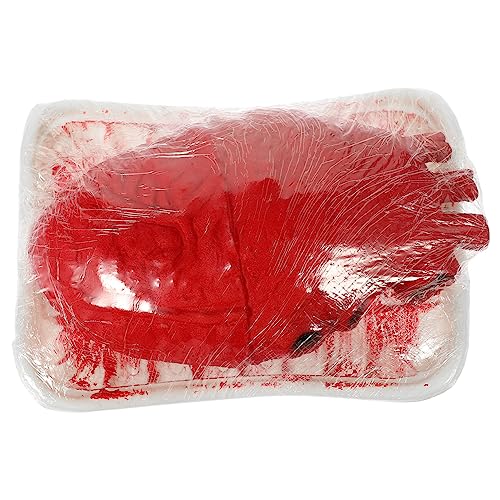 Toyvian Halloween Herz Requisite Simuliertes Körperorgan Modell aus Kunststoff Realistisches Herz für Halloween Deko und Partybedarf Kreatives und Raumdekoration von Toyvian