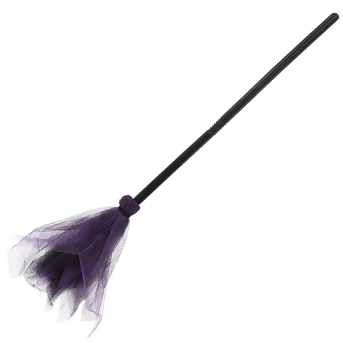 Toyvian Halloween Hexenbesen Leichtes aus Kunststoff und Sicherer Hexenbesen für Erwachsene Dekoratives Halloween Kostüm Zubehör für Party und Cosplay Zufällige Farbe Toyvian Halloween Hexenbesen Leichtes aus Kunststoff und Sicherer Hexenbesen für Erwachsene Dekoratives Halloween Kostüm Zubehör für Party und Cosplay Zufällige Farbe von Toyvian