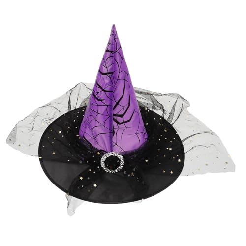 Toyvian Neuartiger Halloween-hut Kostüm Hexenhut Hexenhut-ornament Für Halloween-party-dekorationen Toyvian Neuartiger Halloween-hut Kostüm Hexenhut Hexenhut-ornament Für Halloween-party-dekorationen von Toyvian