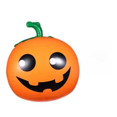 Toyvian Halloween Kürbis Luftballon Inflatable PVC Deko Umweltfreundlich Für Shopping Mall Party von Toyvian