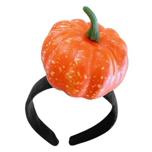 Toyvian Halloween Kürbis Stirnband Leichter Haarschmuck für Cosplay und Partys Langlebig und Wiederverwendbar Accessoire für Fotos und von Toyvian