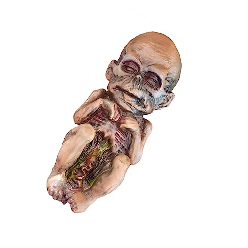 Toyvian Schmuck Für Halloween Lebensechte Geister-babypuppe Gruselige Halloween-Dekorationen Escape Room Layout Decor von Toyvian