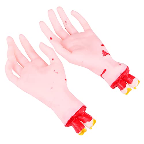 Toyvian Halloween-Requisiten mit gebrochener Hand Dekorationen hoch drinnen abgetrennte Hand Halloween fotohintergrund Halloween gruselige Hände Halloween-Zombie- Vinyl rot Toyvian Halloween-Requisiten mit gebrochener Hand Dekorationen hoch drinnen abgetrennte Hand Halloween fotohintergrund Halloween gruselige Hände Halloween-Zombie- Vinyl rot von Toyvian