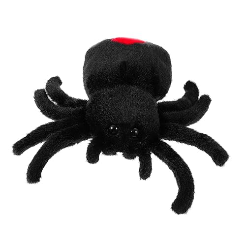 Toyvian Halloween Spinne Gefülltes Stofftier für Gruselige Dekoration für Halloween Kuschelig und Lehrreich Hochwertiges Baumwollmaterial von Toyvian