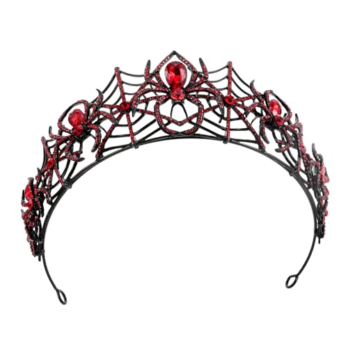 Toyvian Halloween Spinnenkrone Gothic Tiara Mit Schwarzen Strasssteinen Aus Metalllegierung Vintage Tiara Für Partys Cosplay Und Kostüme Für Halloween Und Themenveranstaltungen Toyvian Halloween Spinnenkrone Gothic Tiara Mit Schwarzen Strasssteinen Aus Metalllegierung Vintage Tiara Für Partys Cosplay Und Kostüme Für Halloween Und Themenveranstaltungen von Toyvian