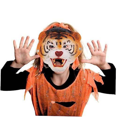 Toyvian Halloween-Tigermaske Karnevalsmaske Tiger Maskierter Maskentiger Kostüm Tiger Maske Halloween-Maske Tigermaske für Halloween Party-Tiger-Maske Toyvian Halloween-Tigermaske Karnevalsmaske Tiger Maskierter Maskentiger Kostüm Tiger Maske Halloween-Maske Tigermaske für Halloween Party-Tiger-Maske von Toyvian