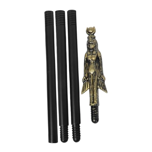 Toyvian Halloween für Kostüm Party Ägyptisches Thema Leichtes Plastikspielzeug Verleiht Jedem Outfit eine Geheimnisvolle Note für Innen und Außenveranstaltungen von Toyvian