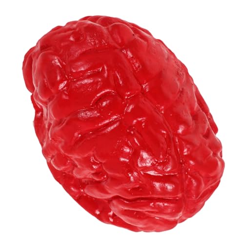 Toyvian Halloween Fake Brain Prop Menschliches Für Schaurige Dekorationen Und Partyzubehör Für Gruselige Szenen Und Schaurige Halloween- von Toyvian