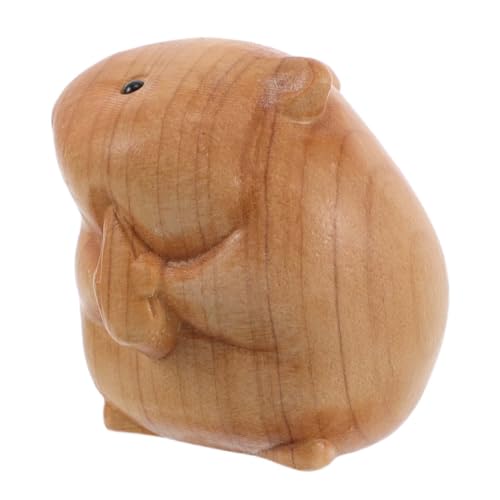 Toyvian Hamster-Ornament Roboter deko Figur Tierornamente aus Holzschnitzerei tierische Holzschnitzerei Holzschnitzskulptur Exquisite Tierskulptur aus Holz Tierfiguren aus Holz Holzfiguren Toyvian Hamster-Ornament Roboter deko Figur Tierornamente aus Holzschnitzerei tierische Holzschnitzerei Holzschnitzskulptur Exquisite Tierskulptur aus Holz Tierfiguren aus Holz Holzfiguren von Toyvian