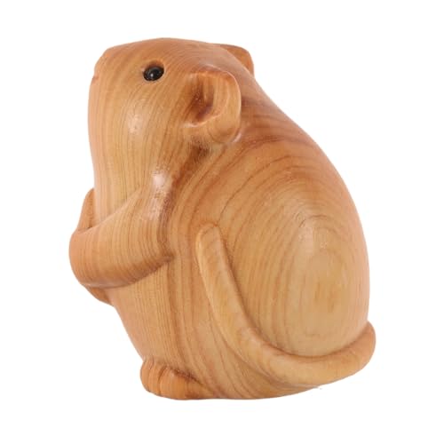 Toyvian Hamstermodell Aus Holz Gemacht Figuren Ornament Mini Dekorationen Drinnen Tierstatue Wohnkultur Tischstatuen Für Hamster Holzschnitzerei Hamsterfigur Light Brown Hölzern Toyvian Hamstermodell Aus Holz Gemacht Figuren Ornament Mini Dekorationen Drinnen Tierstatue Wohnkultur Tischstatuen Für Hamster Holzschnitzerei Hamsterfigur Light Brown Hölzern von Toyvian