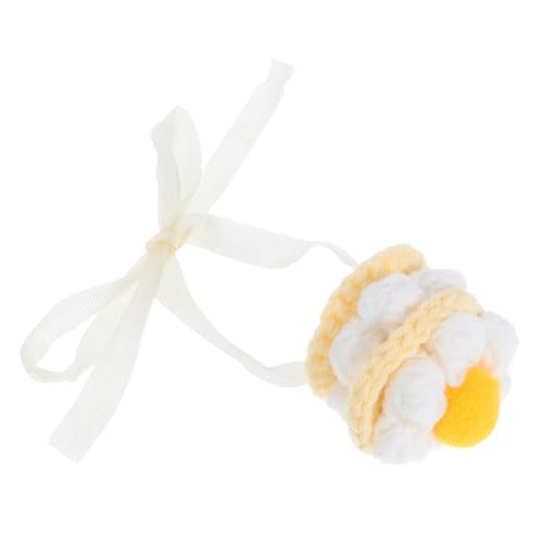 Toyvian Handgefertigter Mini Häkelhut Winzige Gestrickte Tortenkappe für Plüschtiere Modische Mini Weihnachtsmütze als Festliches Accessoire für Kuscheltiere von Toyvian
