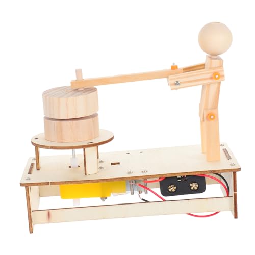 Toyvian Handgemachte Materialien Füllspielzeug Mini Tablett Handgemachtes Material Kit Mini Teebeutel Kinderspielzeug Handgemachtes Kleine Runde Teebeutel Kleine Menschenspielzeuge von Toyvian